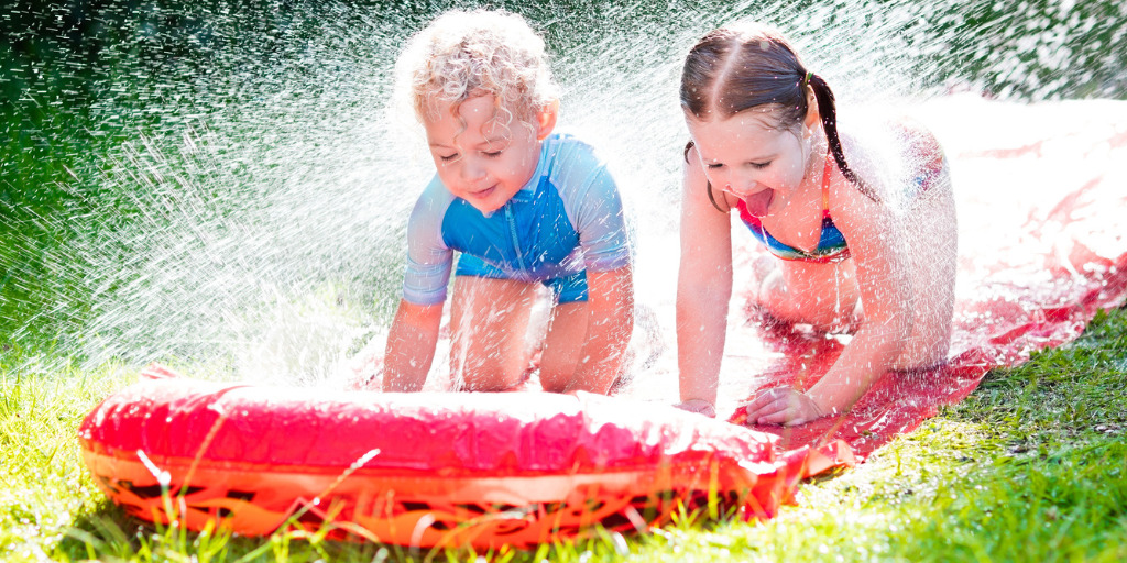 Turn Your Backyard into a Water Park